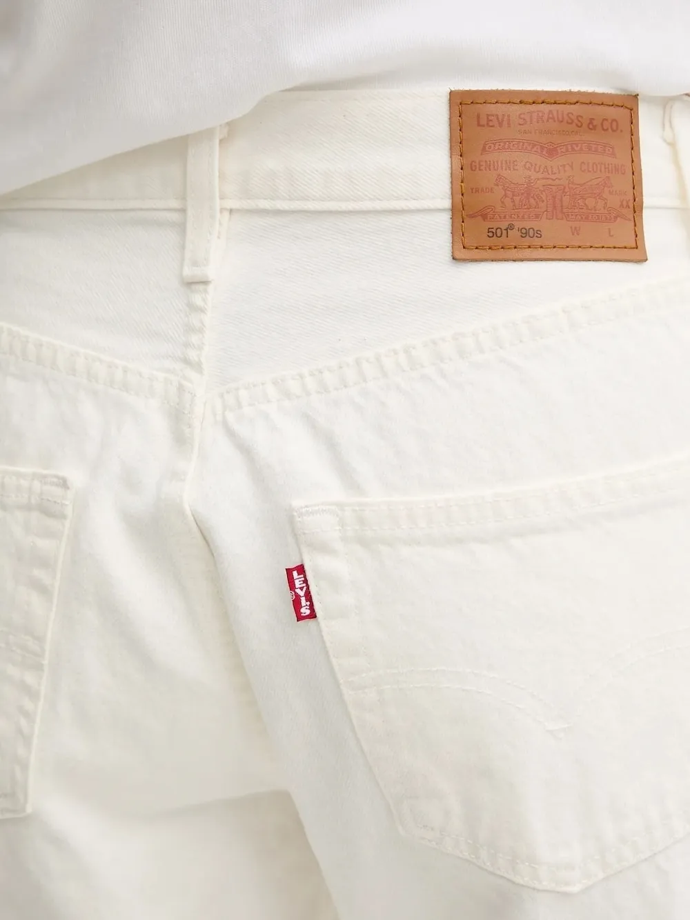 Levi's Straight jeans Wit
