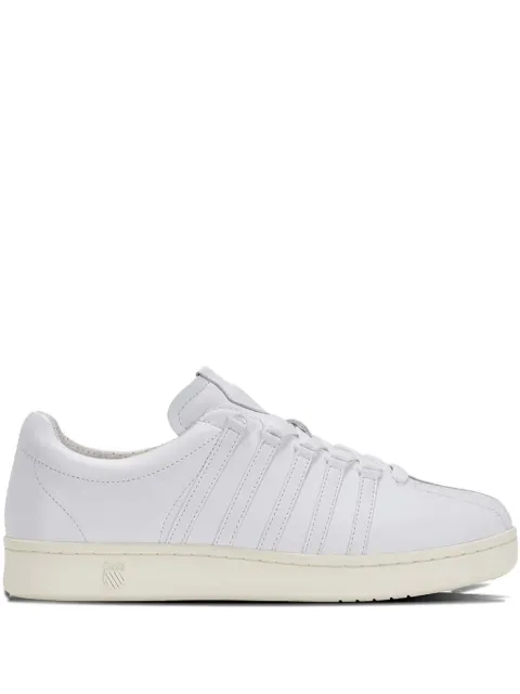 K-Swiss five-stripe leather sneakers