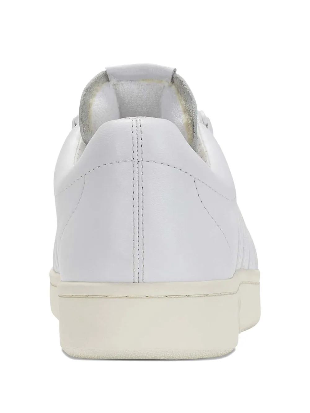 K-Swiss five-stripe leather sneakers White