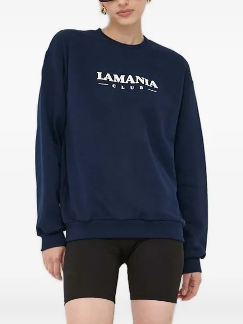 La Mania logo-print long-sleeve sweatshirt