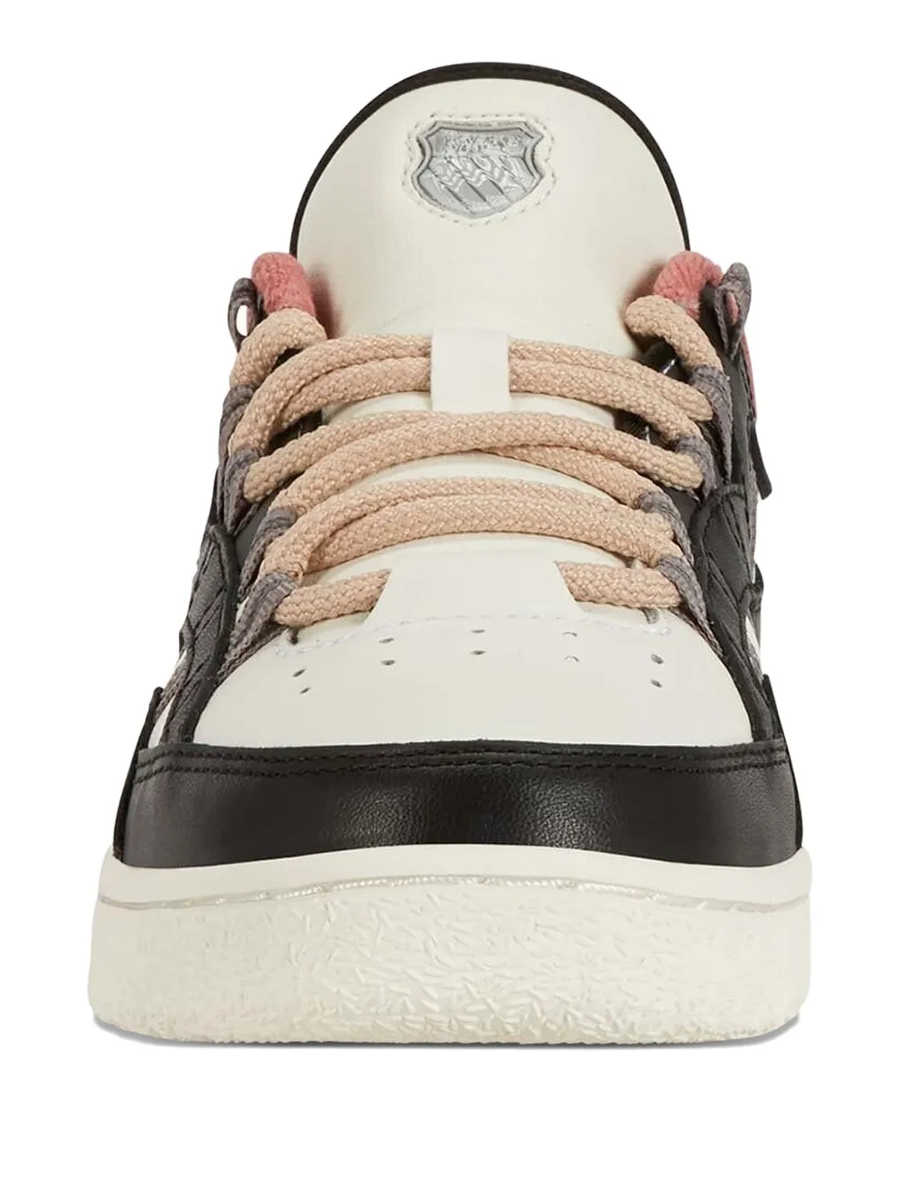 K-swiss Slamm 99c Panelled Lace-up Sneakers In Black