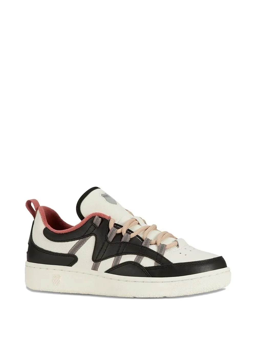 K-swiss Slamm 99c Panelled Lace-up Sneakers In Black