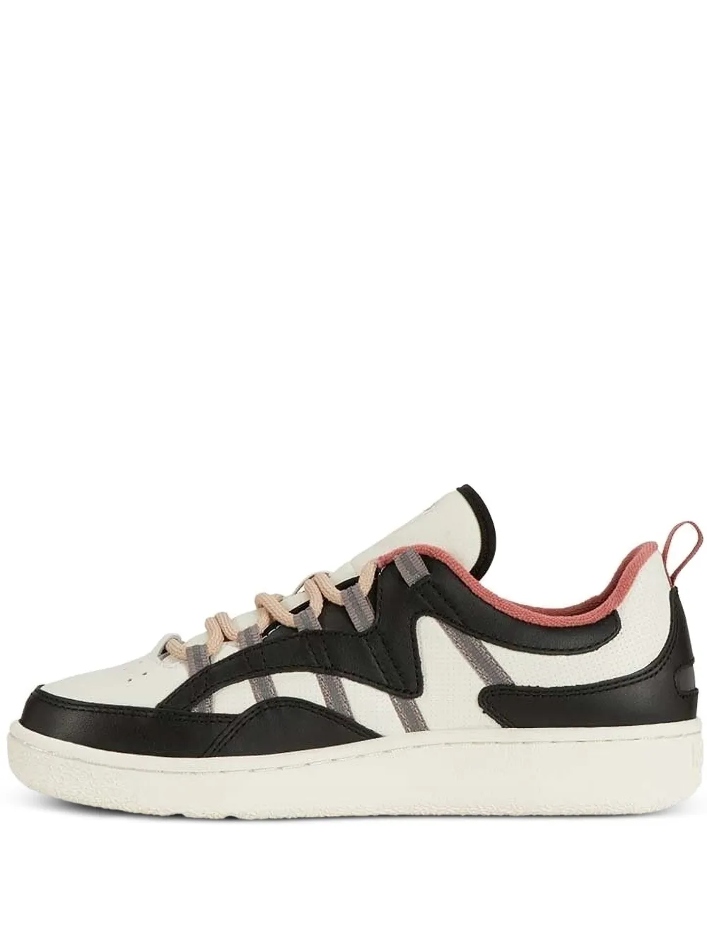 K-swiss Slamm 99c Panelled Lace-up Sneakers In Black