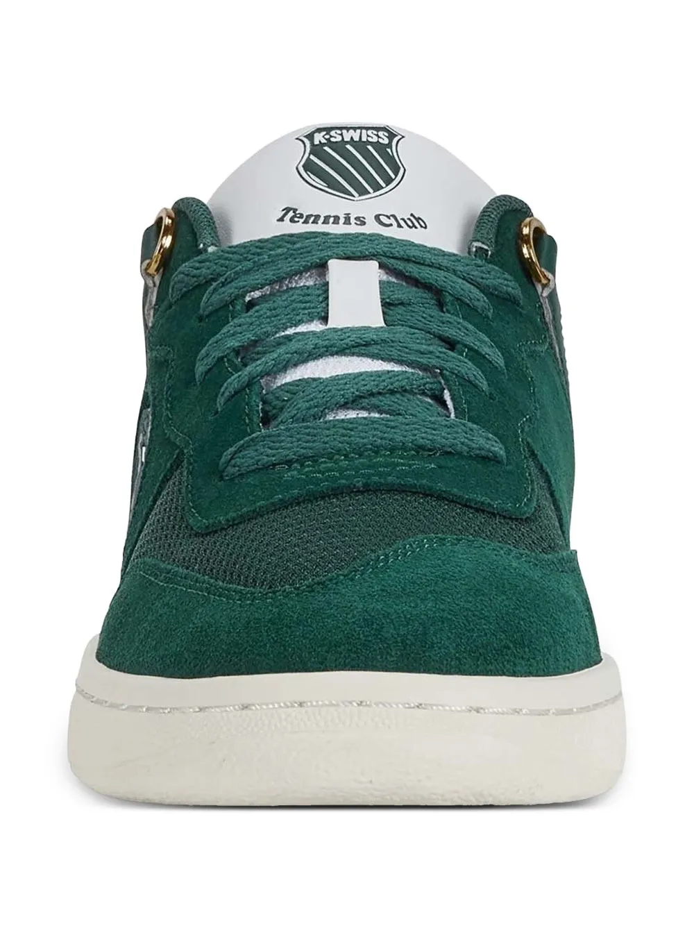 K-swiss K-varsity Sde Suede Sneakers In Green