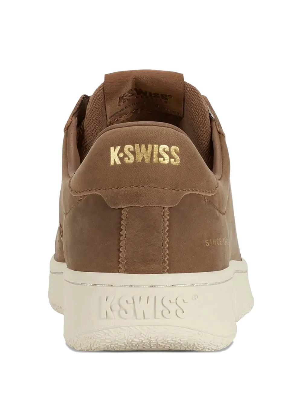 K-Swiss leather sneakers Brown