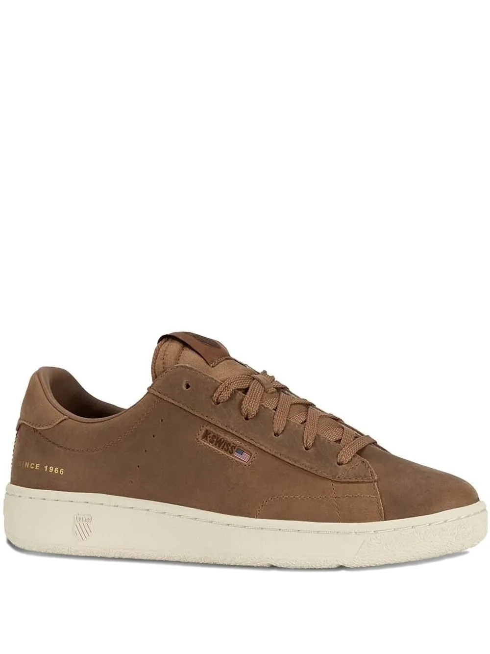 K-Swiss leather sneakers Brown