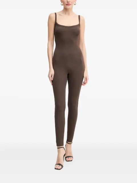 La Mania ribbed spaghetti-strap jumpsuit