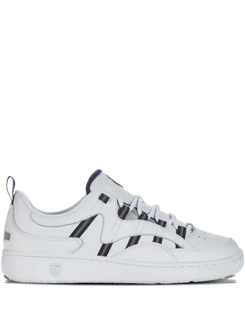 K-Swiss striped leather sneakers
