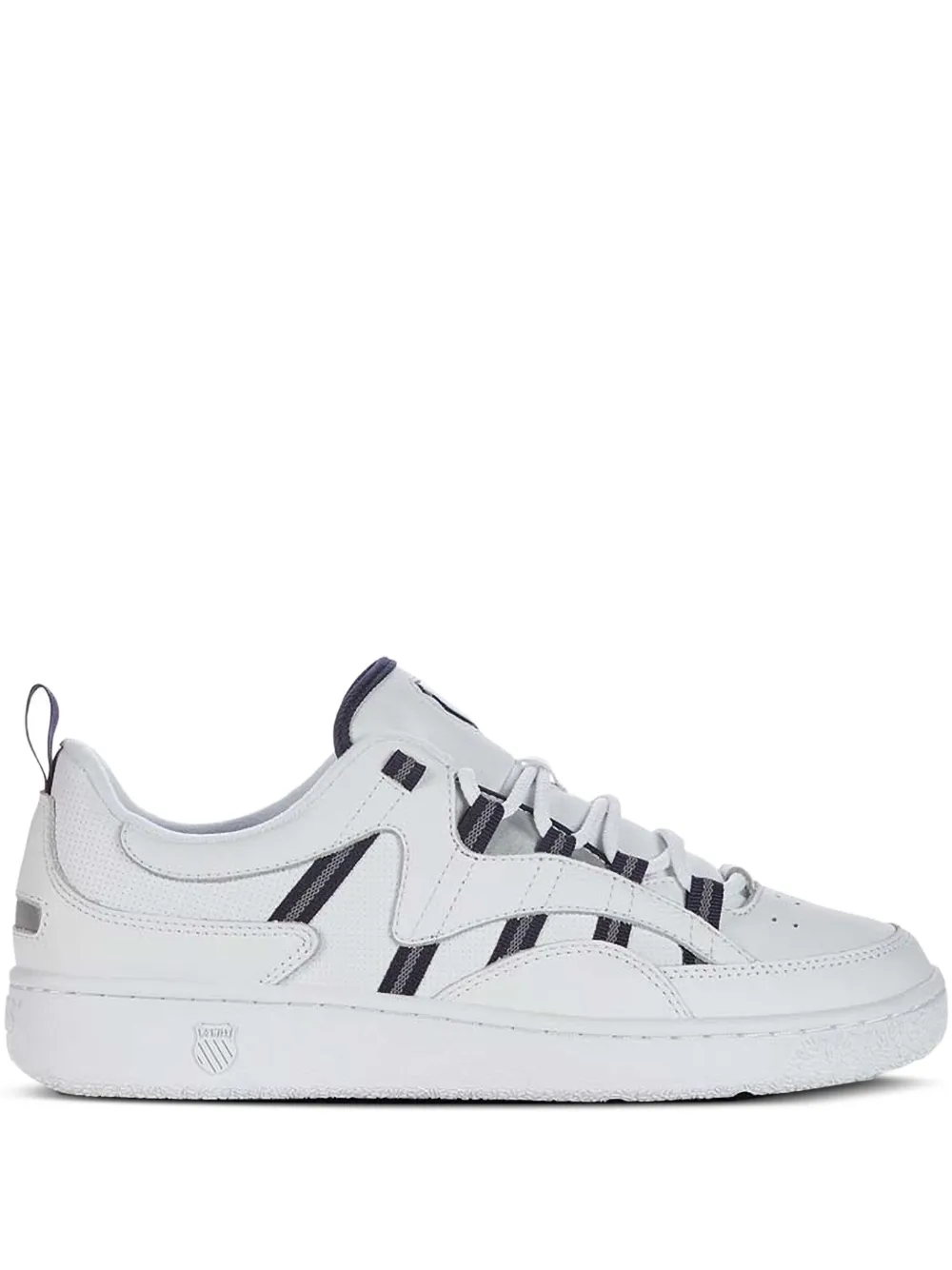 K-Swiss striped leather sneakers | White | Image 1
