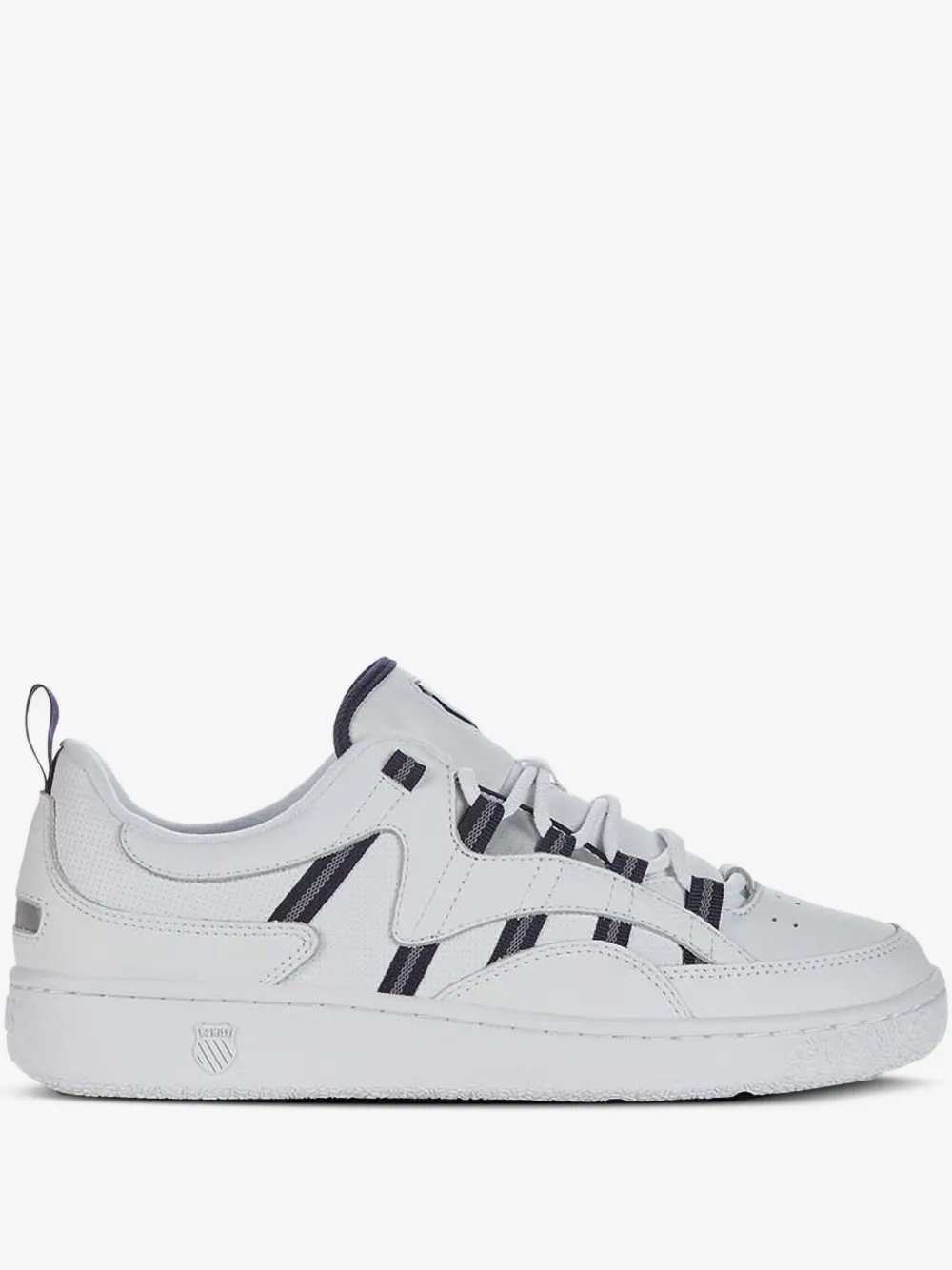 K-Swiss striped leather sneakers | White | Image 1