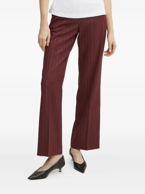La Mania pinstripe-pattern trousers