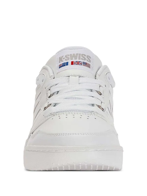 K-Swiss Si-18 Striped Sneakers | White | FARFETCH SG