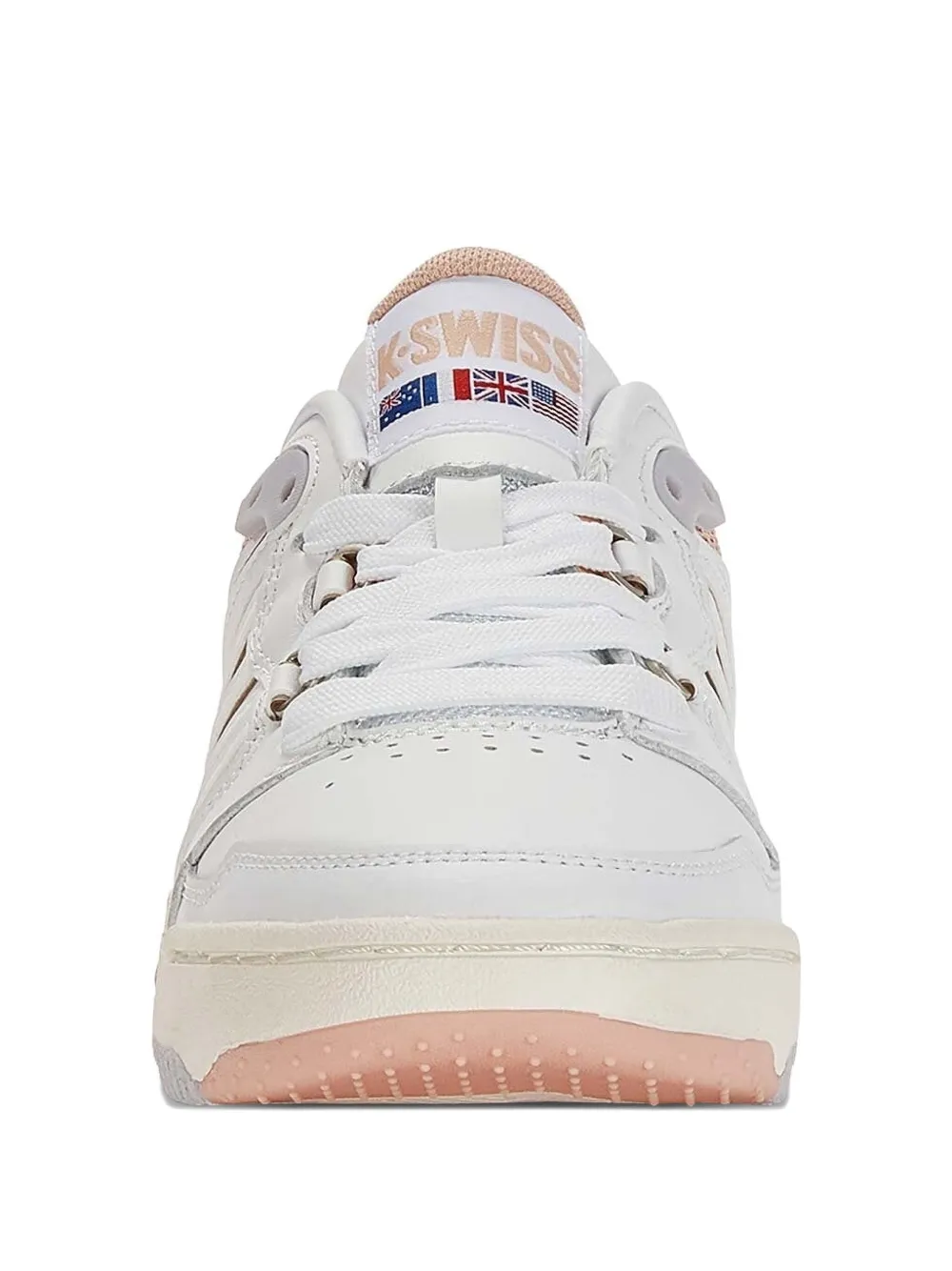 K-Swiss striped panel sneakers White