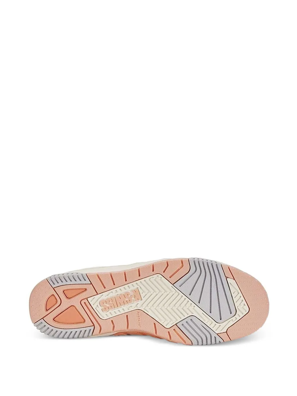 K-Swiss striped panel sneakers White