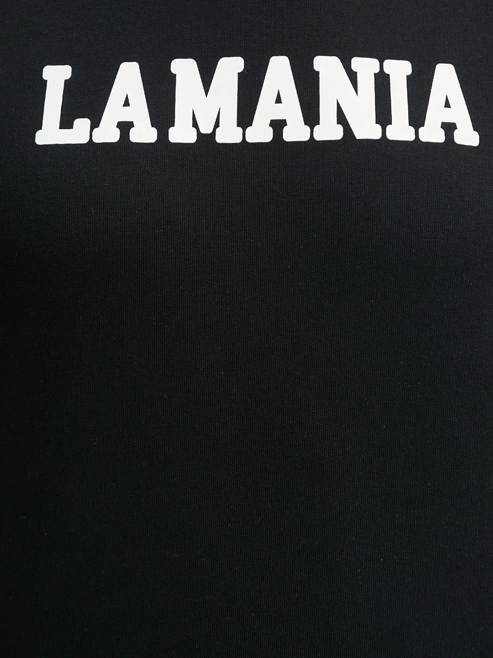La Mania Hoodie met logoprint Zwart