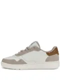 K-Swiss suede-panelled leopard-print sneakers - Neutrals