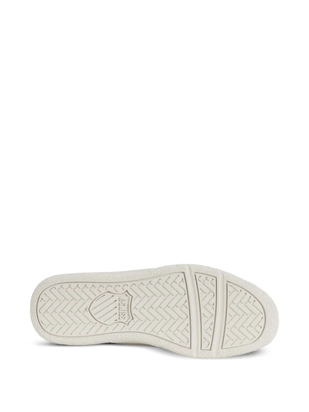 K-Swiss suede-panelled leopard-print sneakers Neutrals