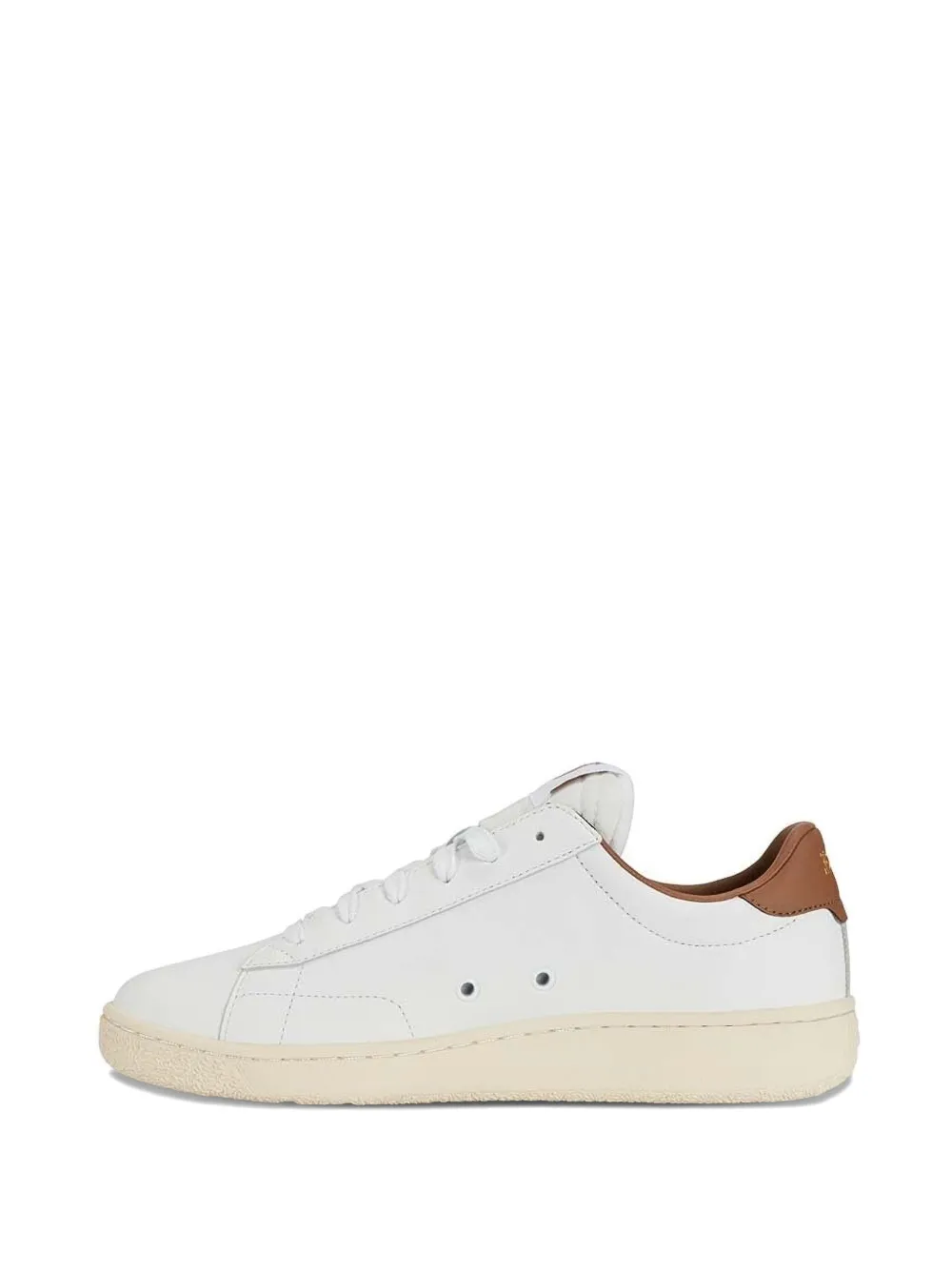 K-Swiss Slammklub CC leather low-top sneakers White