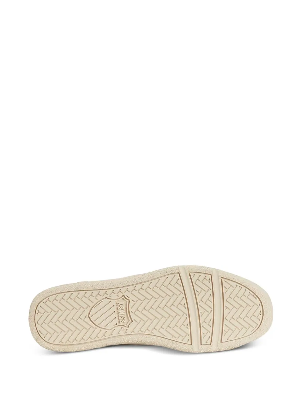 K-Swiss Slammklub CC leather low-top sneakers White