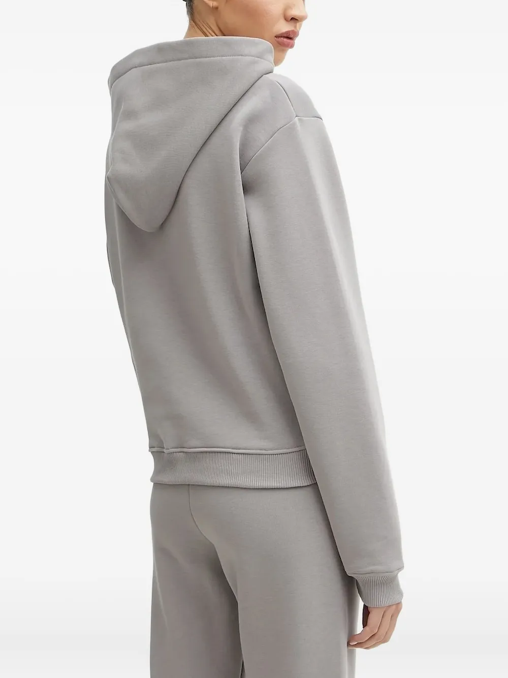 La Mania Hoodie met geborduurd logo - Grijs