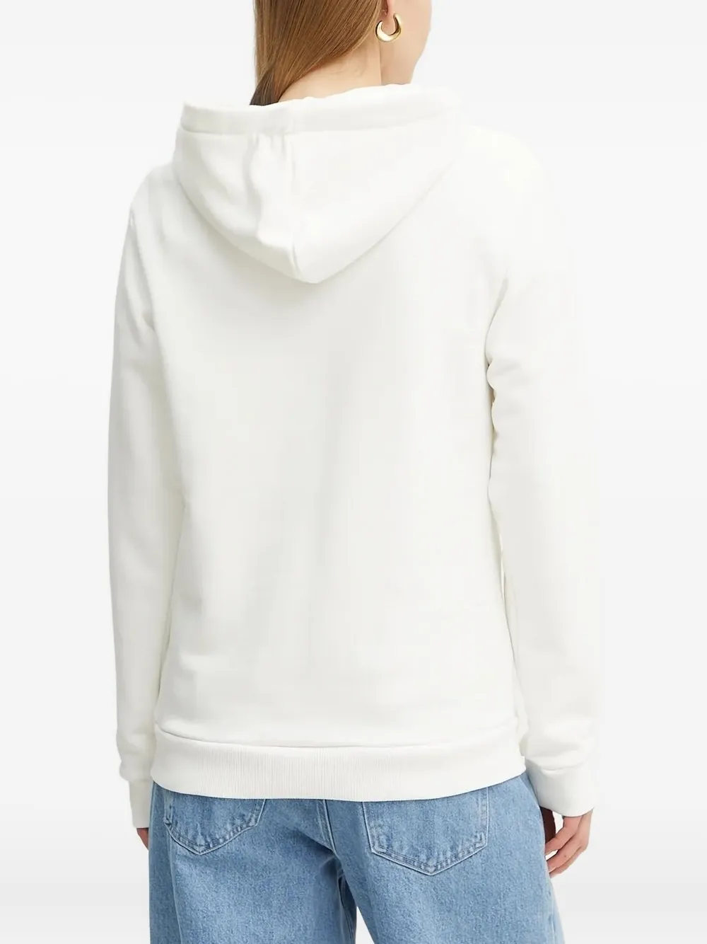 La Mania Hoodie met logodetail - Beige