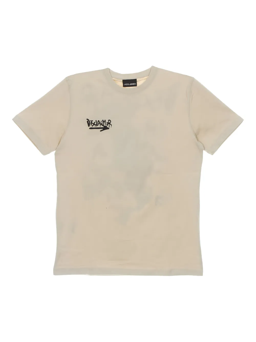 DISCLAIMER graphic-print T-shirt | Neutrals | Image 1