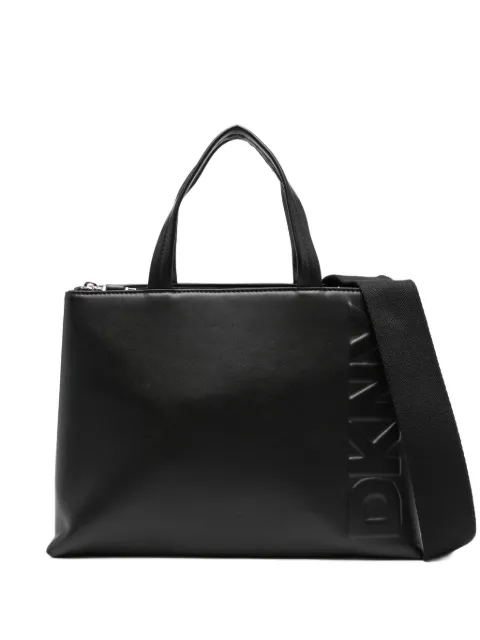 DKNY Tinsley logo-embossed tote bag