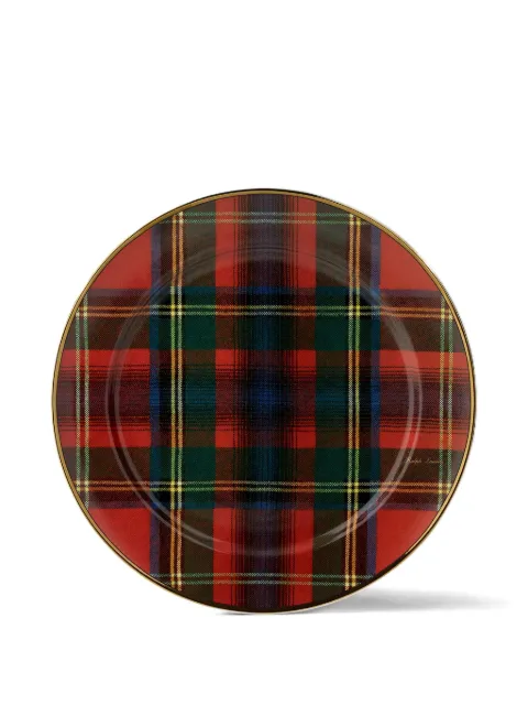 Ralph Lauren Home Alexander tartan-patterned charger plate (31.8cm)