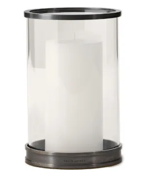 Ralph Lauren Home Modern Hurricane キャンドルホルダー | ホワイト