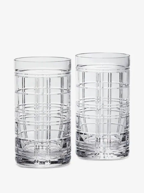 Ralph Lauren Home Hudson Plaid Barware Collection (set of two)
