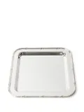 Ralph Lauren Home Brittingham rectangular tray (28cm x 28cm) - Silver