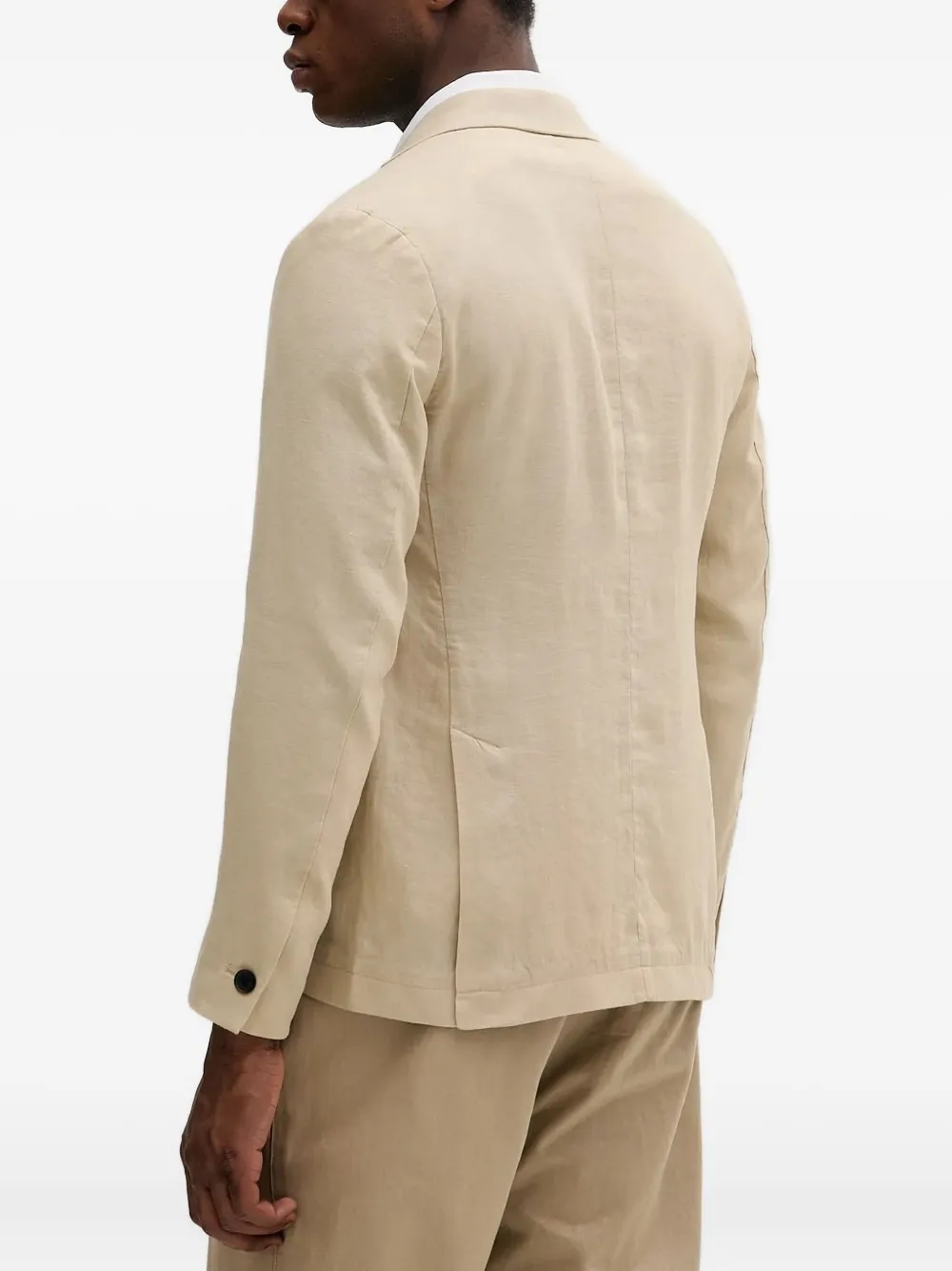 Sisley linen button blazer | Blazers | Image 2