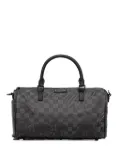Sprayground check-pattern duffle bag - Black