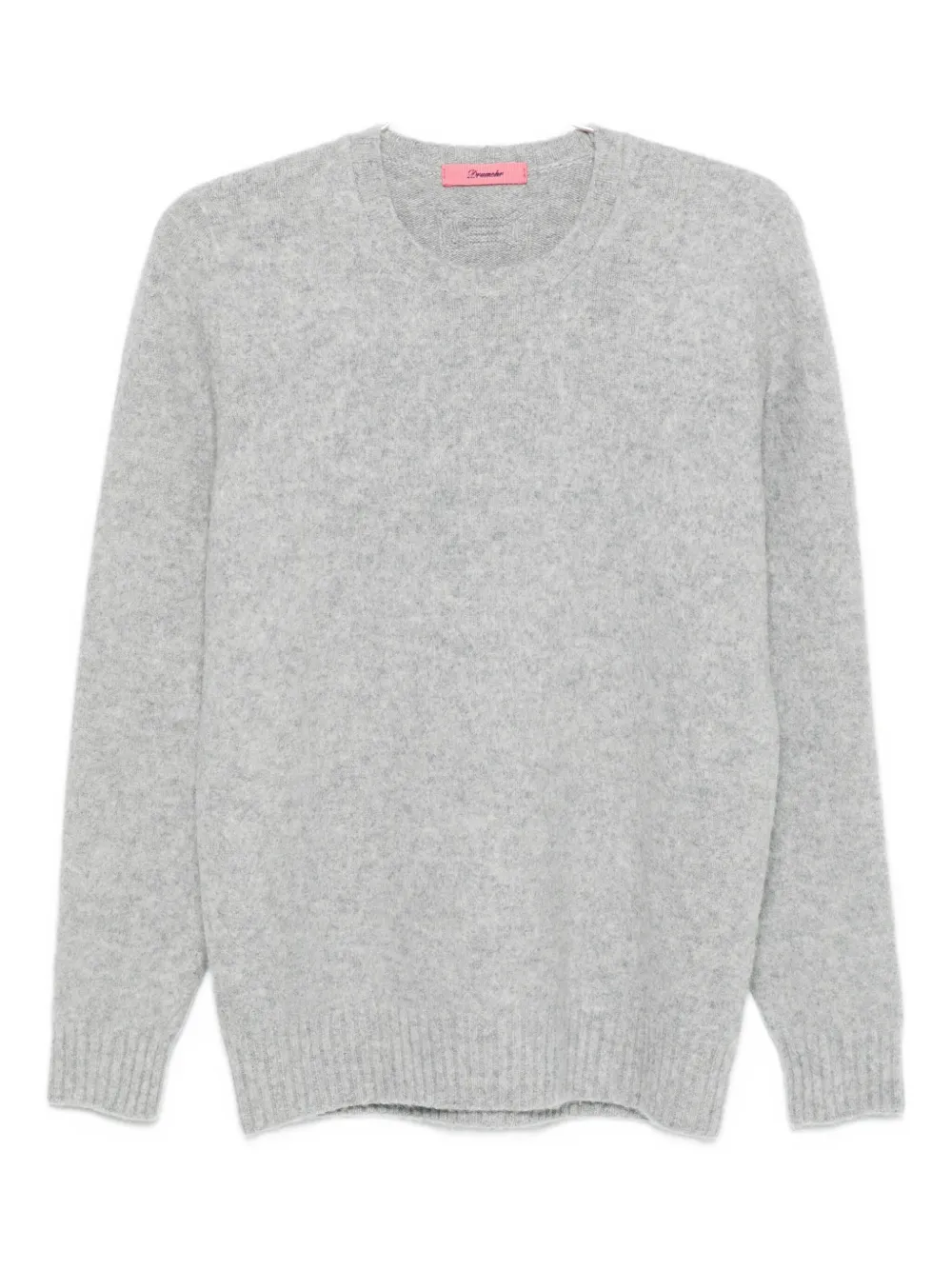 Drumohr lambswool crew-neck sweater Grijs