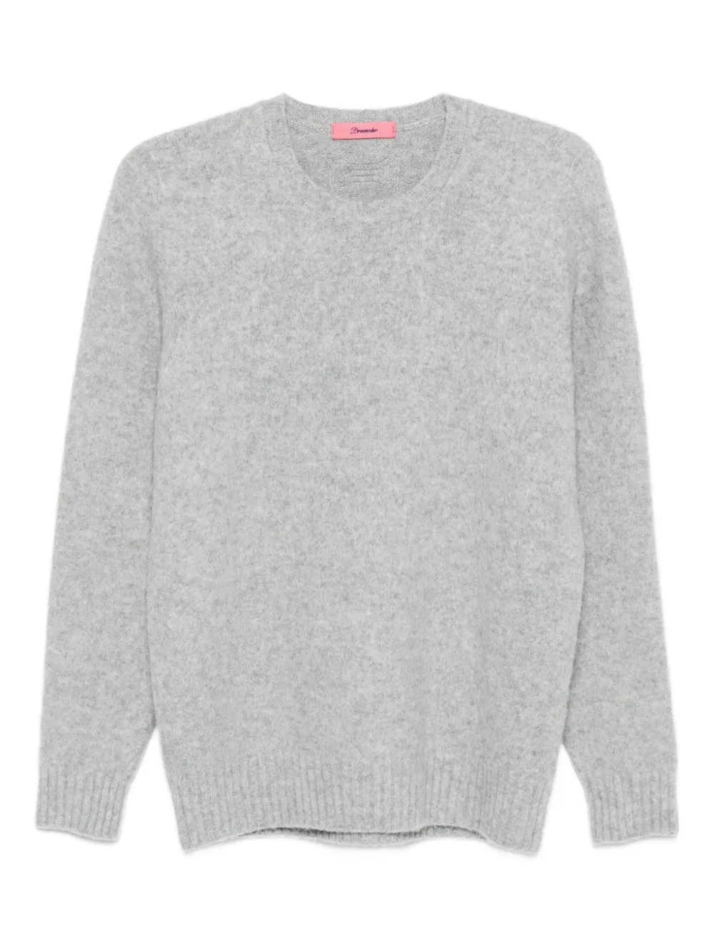 Drumohr lambswool crew-neck sweater Grijs