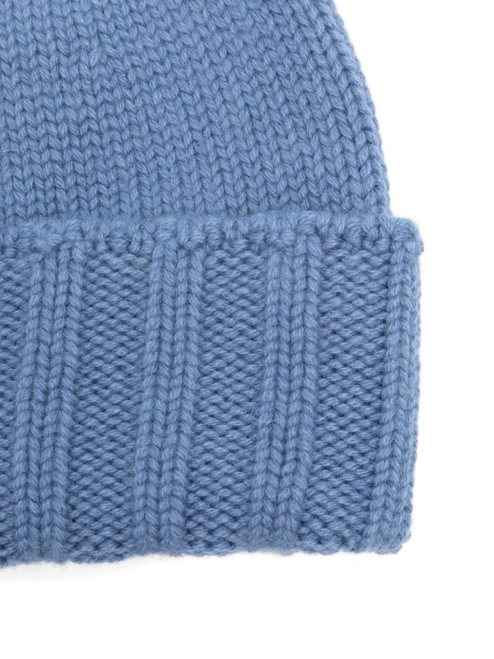 Drumohr Geribbelde muts Blauw