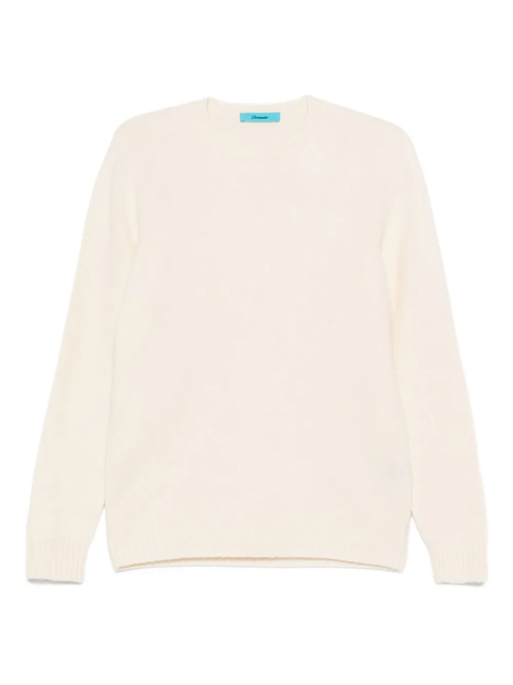 lambs wool crew-neck sweater