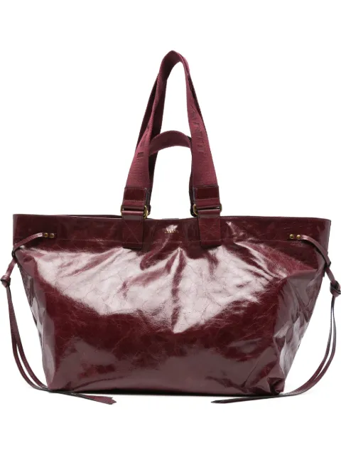 ISABEL MARANT Wardy leather tote bag