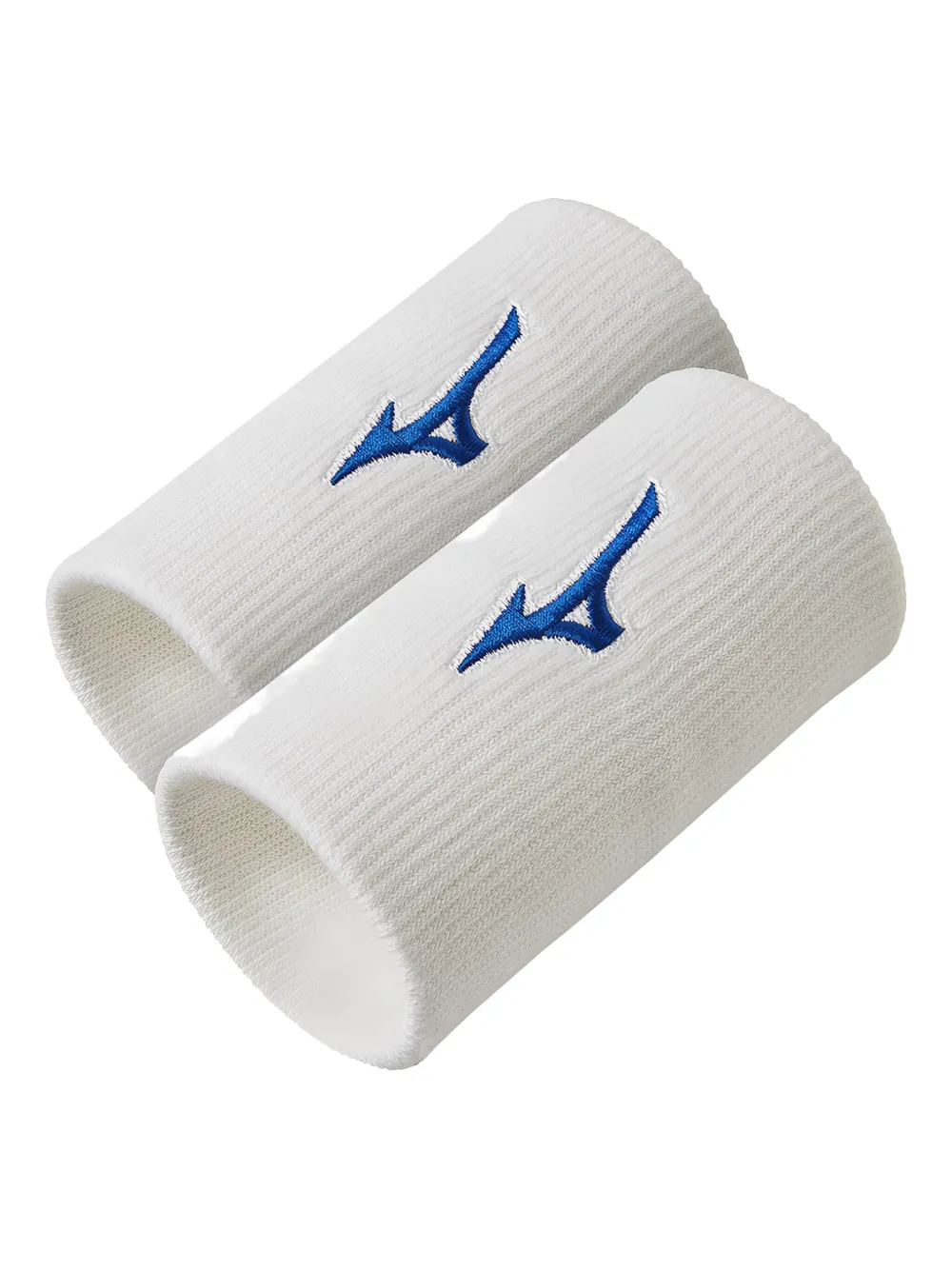 Mizuno Logo-embroidered Wristbands In White