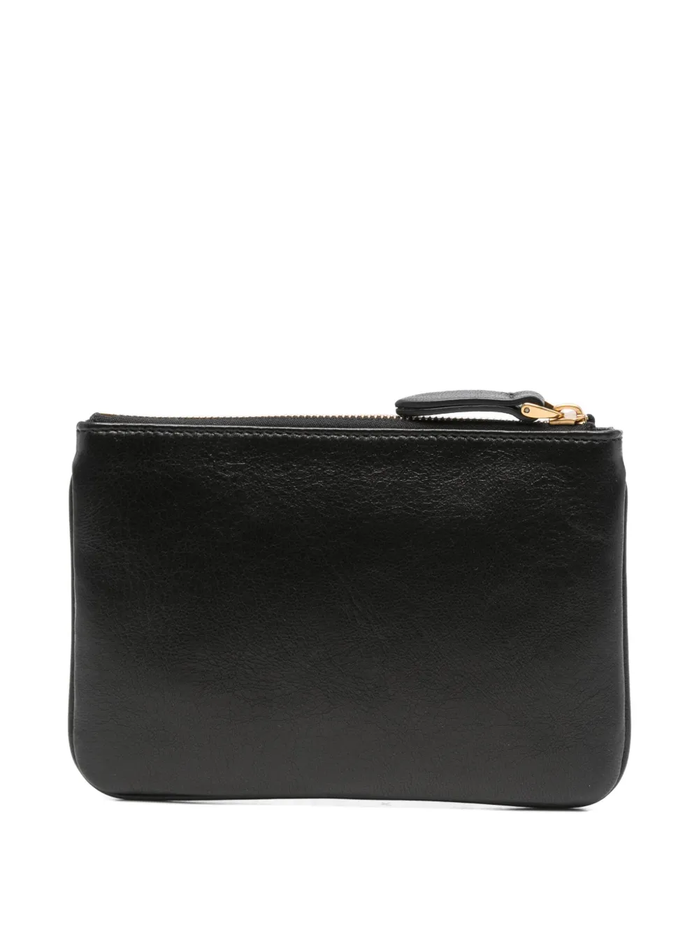 Valentino Garavani Viva Superstar zip-fastening leather wallet Zwart