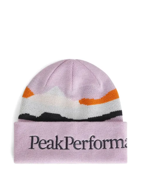 Peak Performance logo-embroidered beanie
