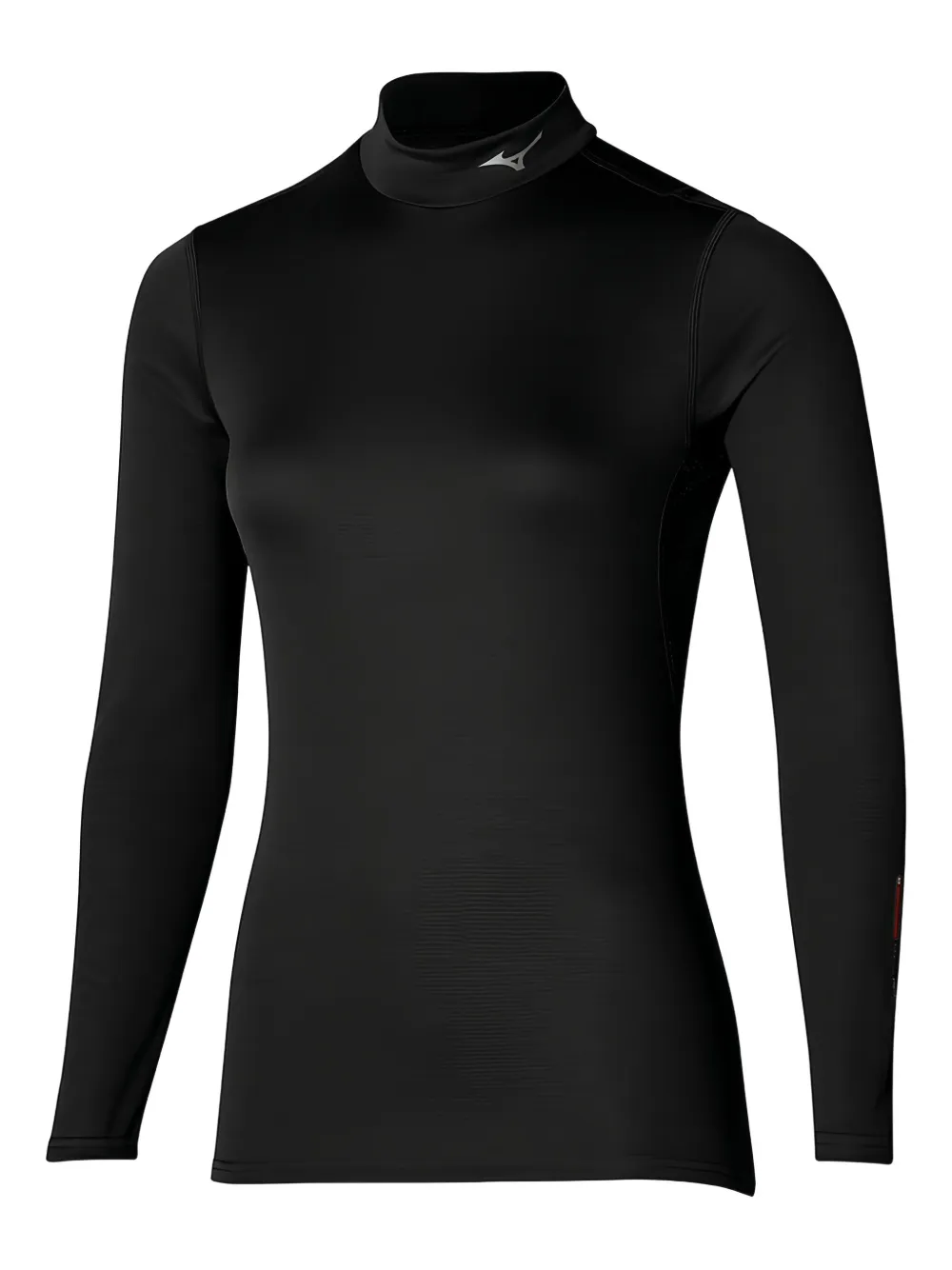Mizuno High Neck Top In Black