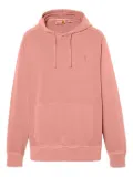 Timberland logo-patch hoodie - Pink