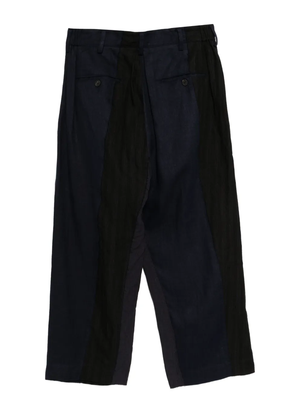 Ziggy Chen collaged wide-leg trousers | Wide Leg Pants | Image 2