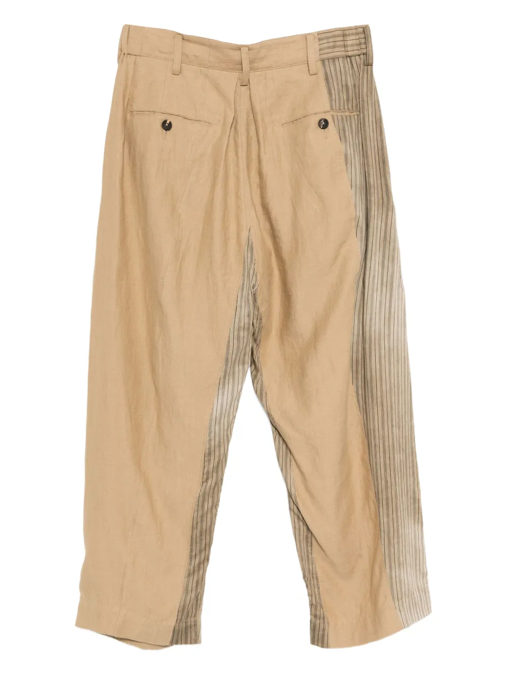 Ziggy Chen collaged wide-leg trousers | Wide Leg Pants | Image 2
