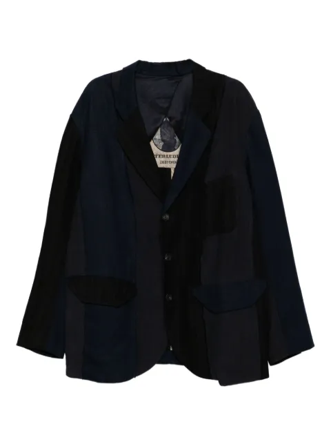 Ziggy Chen patchwork blazer