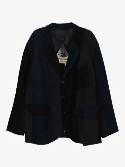 Ziggy Chen patchwork blazer