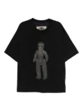 Ziggy Chen printed T-shirt - Black