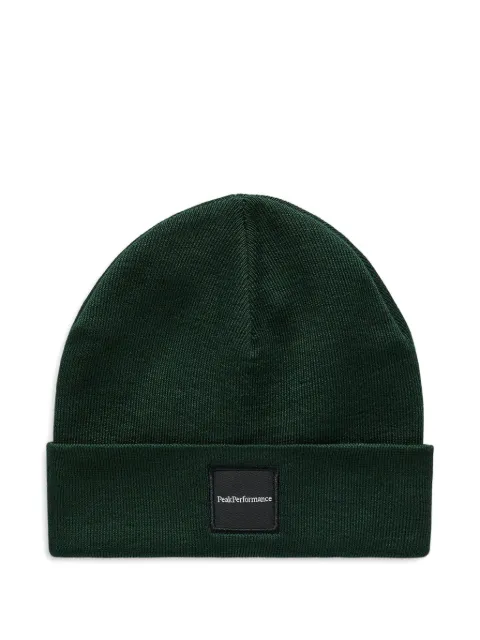 Peak Performance Switch logo-patch beanie