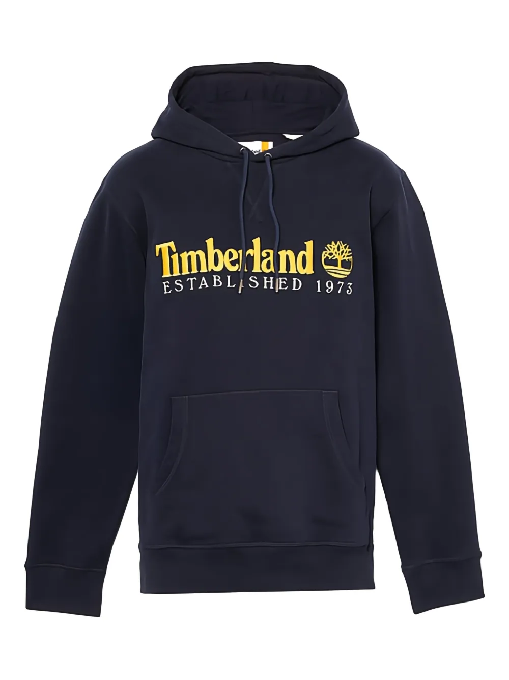 Timberland logo long-sleeves hoodie Blauw